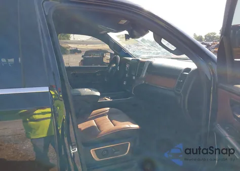 2021 Ram 1500 Limited Longhorn 4X4 5'7 Box from USA, damaged, VIN 1C6SRFKM5MN810001